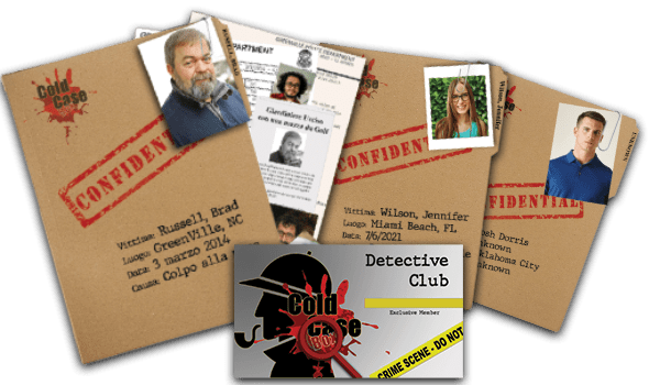 Cold Case Box  Diventa un Detective - Home